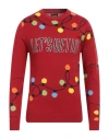 Only & Sons Man Sweater Red Size M Acrylic In Red