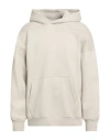 Only & Sons Man Sweatshirt Beige Size Xl Cotton, Organic Cotton In Gray