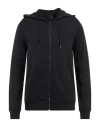 Only & Sons Man Sweatshirt Black Size S Cotton In Black