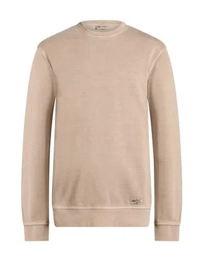 Only & Sons Man Sweatshirt Khaki Size Xl Cotton, Polyester In Neutral