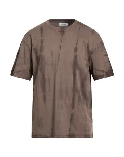 Only & Sons Man T-shirt Lead Size Xl Cotton In Brown