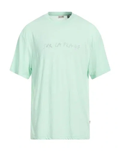 Only & Sons Man T-shirt Light Green Size Xl Polyester, Linen