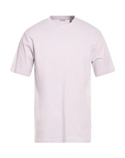 Only & Sons Man T-shirt Lilac Size S Cotton In Purple