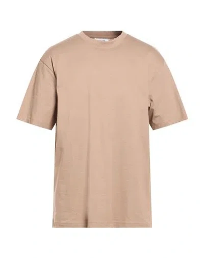 Only & Sons Man T-shirt Sand Size L Cotton In Brown