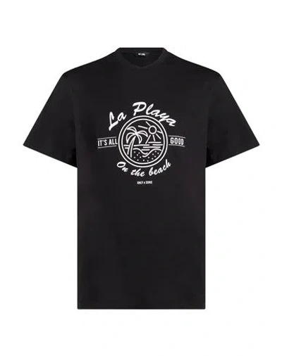 Only & Sons Man T-shirt Black Size Xl Organic Cotton