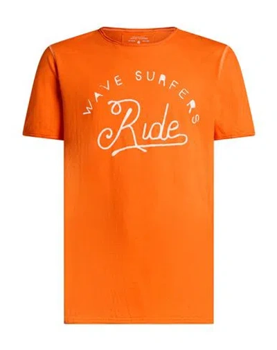 Only & Sons Man T-shirt Orange Size Xl Cotton