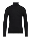 Only & Sons Man Turtleneck Black Size Xxl Tencel Lyocell, Merino Wool