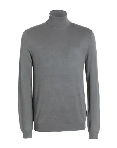 Only & Sons Man Turtleneck Grey Size S Livaeco By Birla Cellulose, Polyester