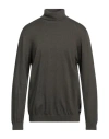 Only & Sons Man Turtleneck Military Green Size Xxl Cotton, Nylon, Viscose