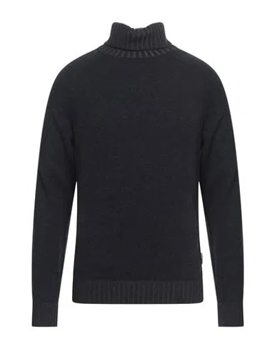 Only & Sons Man Turtleneck Navy Size Xl Cotton, Wool, Polyamide