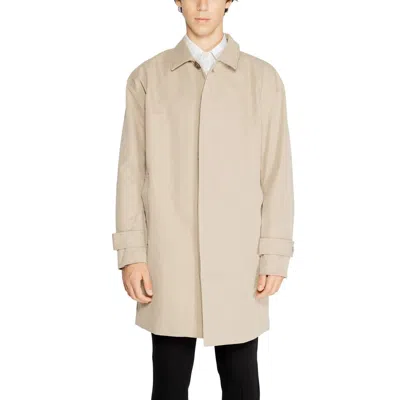 Only & Sons Polyester Trench Women's Coat In Neutral