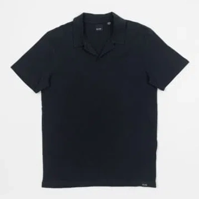 Only & Sons Resort Polo Shirt In Navy In Blue