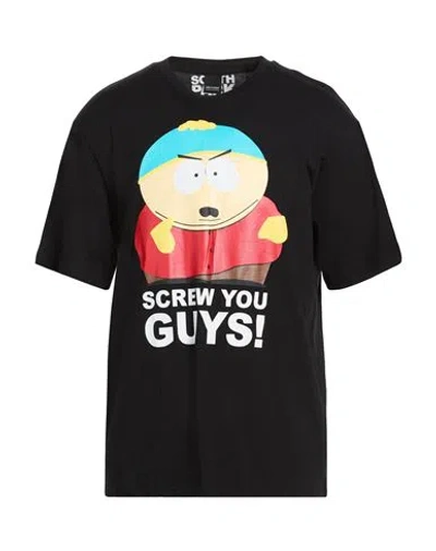 Only & Sons South Park Man T-shirt Black Size Xxl Cotton