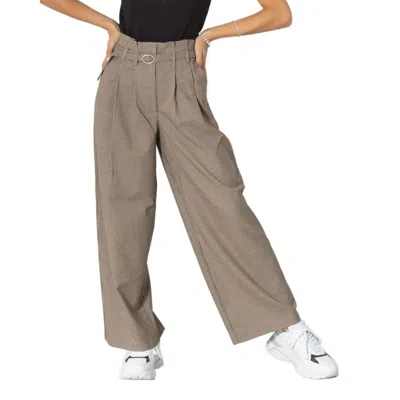 Only Beige Elastane Jeans & Women's Pant