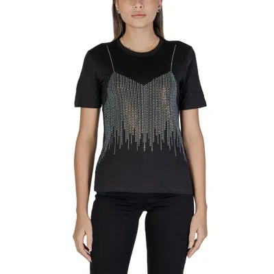 Only Cotton Tops & Women's T-shirt In Black