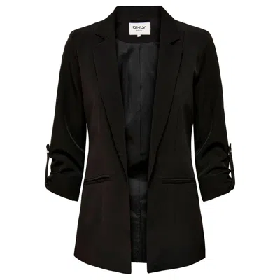 Only Black Polyester Blazer