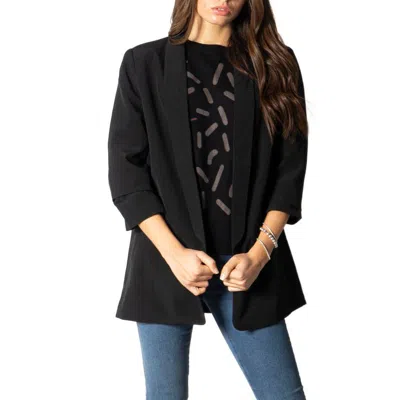 Only Black Polyester Blazer