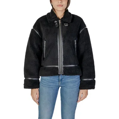 Only Polyester Jackets & Women's Coat In Black