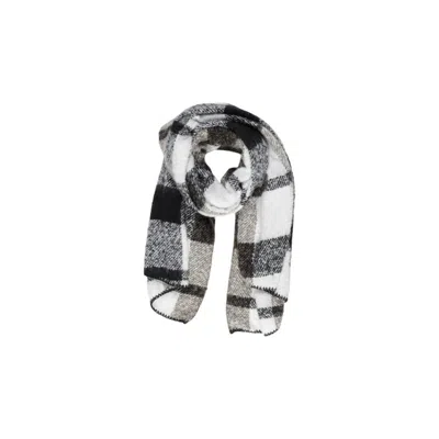 Only Black Polyester Scarf In Multi