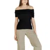 Only Black Polyester Sweater In Black
