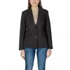 Only Black Recycled Polyester Blazer In Black