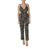 Only Black Viscose Jumpsuit In Multi
