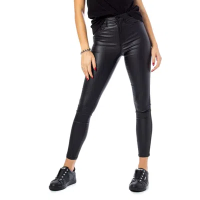 Only Royal Coated Skinny Jeans In Black