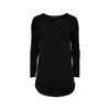 Only Black Viscose Sportswear In Black