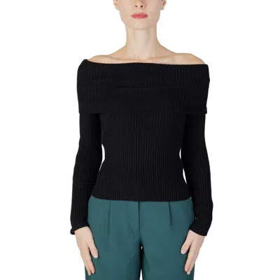 ONLY BLACK VISCOSE SWEATER
