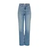 ONLY BLUE COTTON JEANS & WOMEN'S PANT