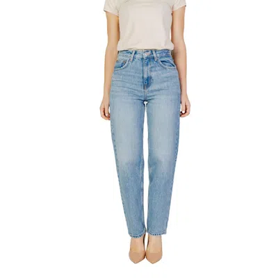 Only Blue Cotton Jeans & Women's Pant