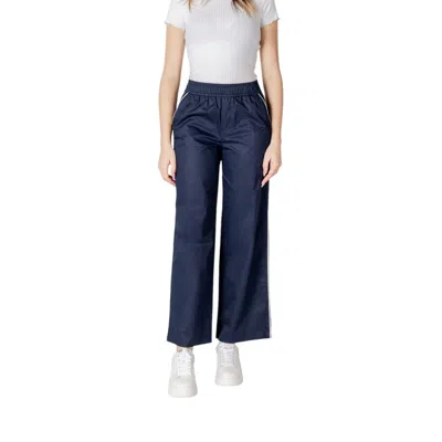 Only Blue Cotton Pant