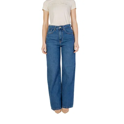 Only Blue Cotton Relaxed Fit Jeans
