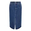Only Blue Cotton Skirt