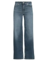 Only Blue Denim Woman Jeans Blue Size S-32l Cotton, Elastomultiester, Elastane In Blue