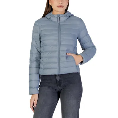 Only Blue Nylon Shell Jacket