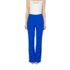 Only Blue Recycled Polyester Pant In Blue