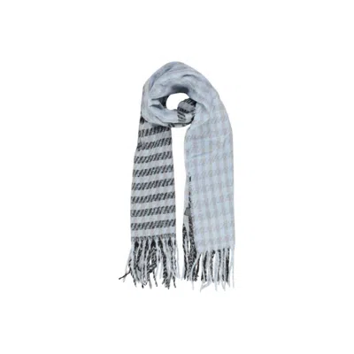 Only Blue Recycled Polyester Women's Scarf