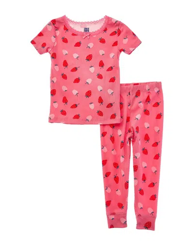 Only Boys Kids' 2pc Soft & Mellow Pajama Set In Pink