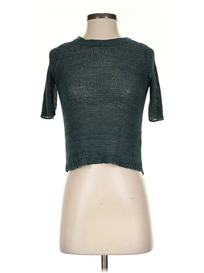 Pre-owned Only Cardigan Sweater In Green