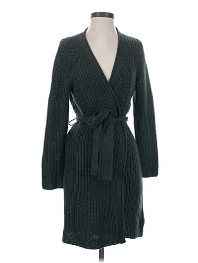 Pre-owned Only Cardigan Sweater In Green