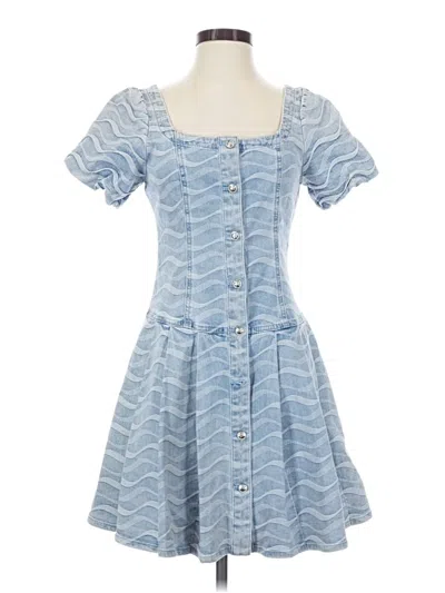 Pre-owned Only Casual Dress In Blue