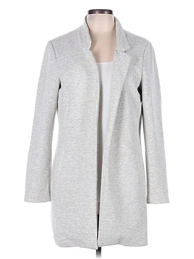 Pre-owned Only Coat In Gray