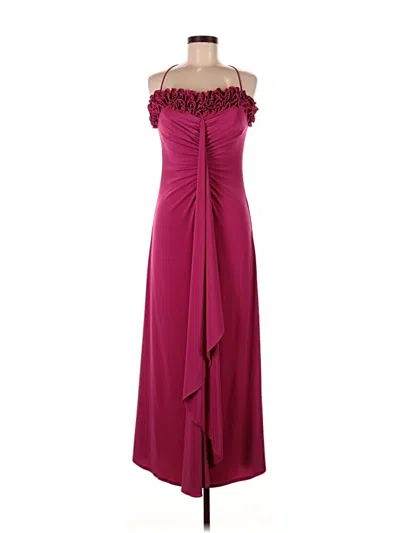 Pre-owned Only Cocktail Dress In Burgundy