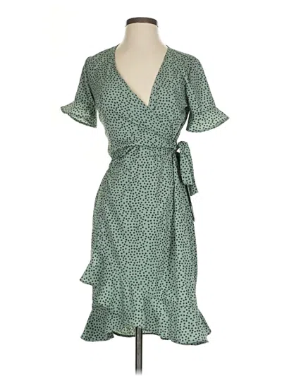Pre-owned Only Cocktail Dress In Green