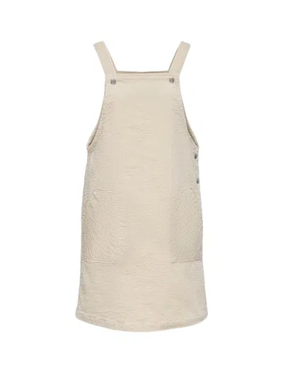 Only Girls' Corduroy Spencer Front Trousers Beige In Brown