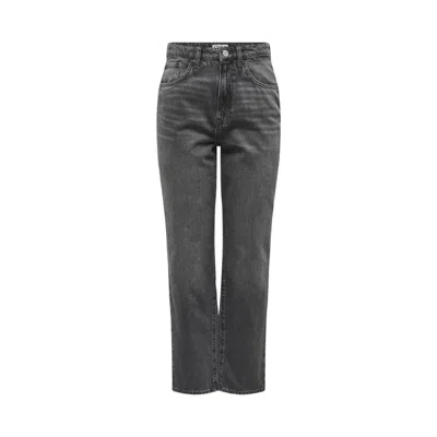 ONLY GRAY COTTON JEANS & PANT