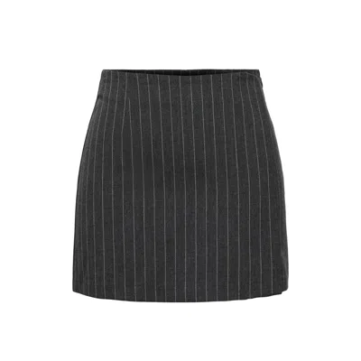 Only Polyester Women's Skirt In Gray