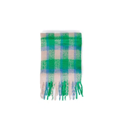 Only Green Polyester Women's Scarf