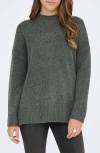 Only Hazel Oversize Pullover Sweater In Gray